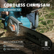 Cordless chainsaw KS CS20V-12 thumbnail