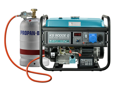 LPG/bensingenerator "Könner & Söhnen" KS 9000G