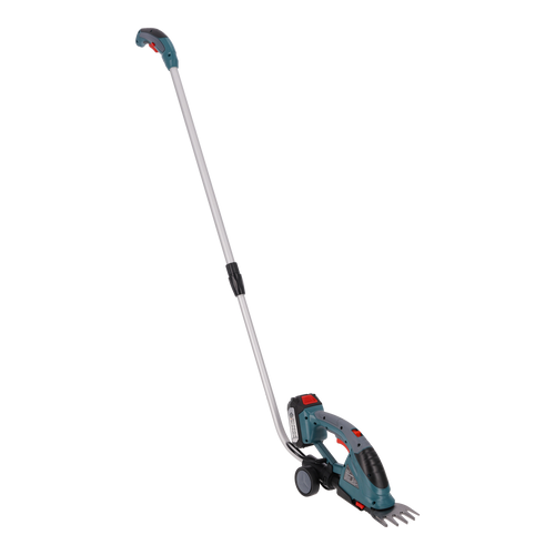 Tijeras de césped y cortasetos 2 en 1 inalámbricas con poste de extensión telescópico KS SHT-20V + Extension Pole