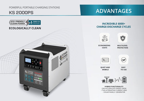 Centrale électrique portable KS 2000PS