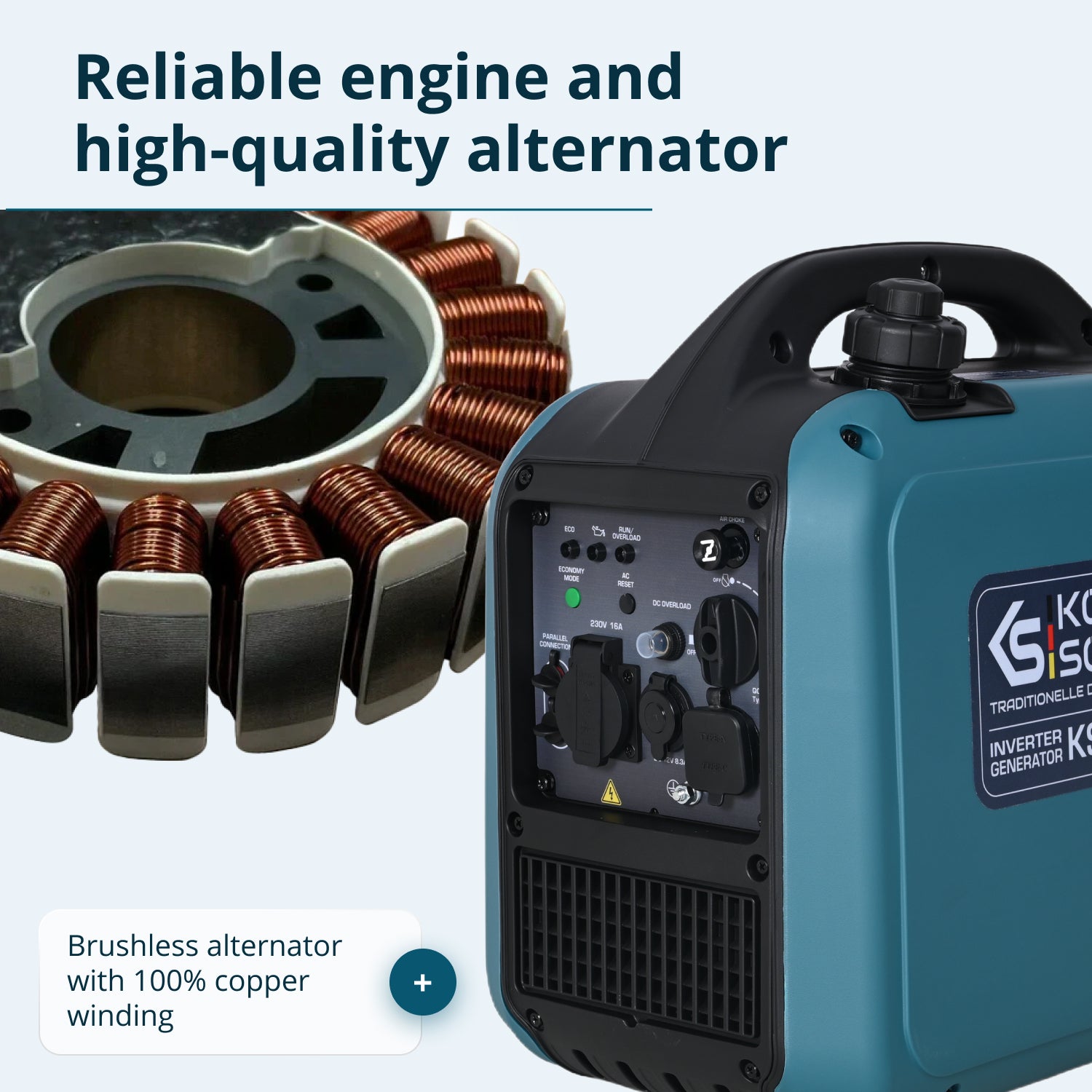 Invertorový generátor KS 1900i S