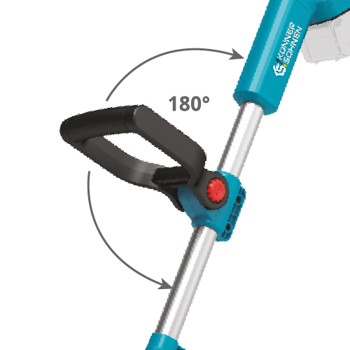 The adjustable rotating handle