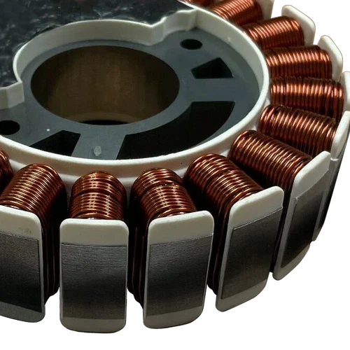 Alternador con bobinado de cobre