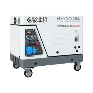 Diesel Inverter Generator i Lyddæmpet Kabinet KS 6500iDE S ATSR