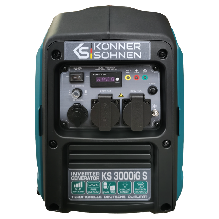 LPG/bensiini-invertterigeneraattori KS 3000iG S