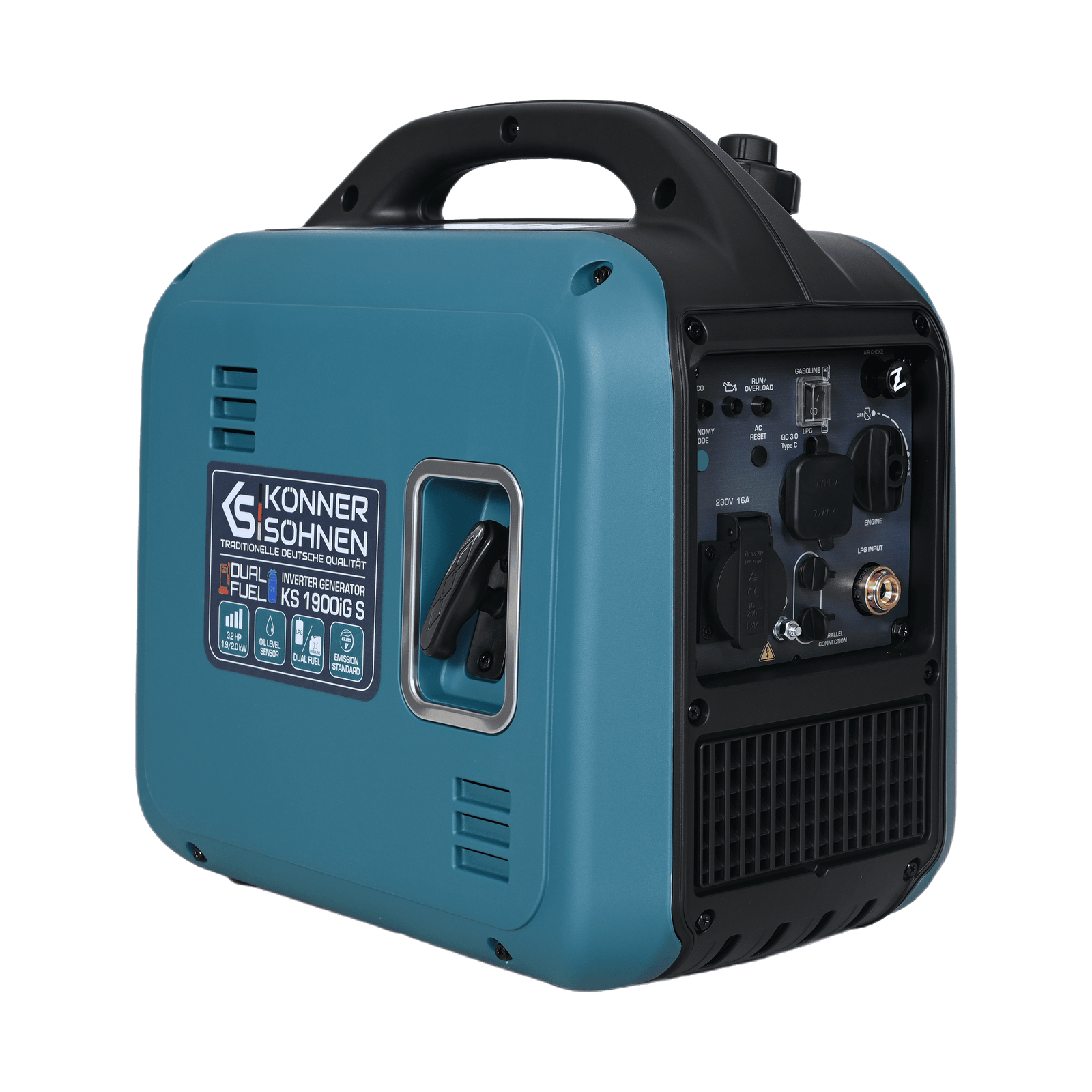 Invertorový generátor (LPG/benzín) KS 1900iG S