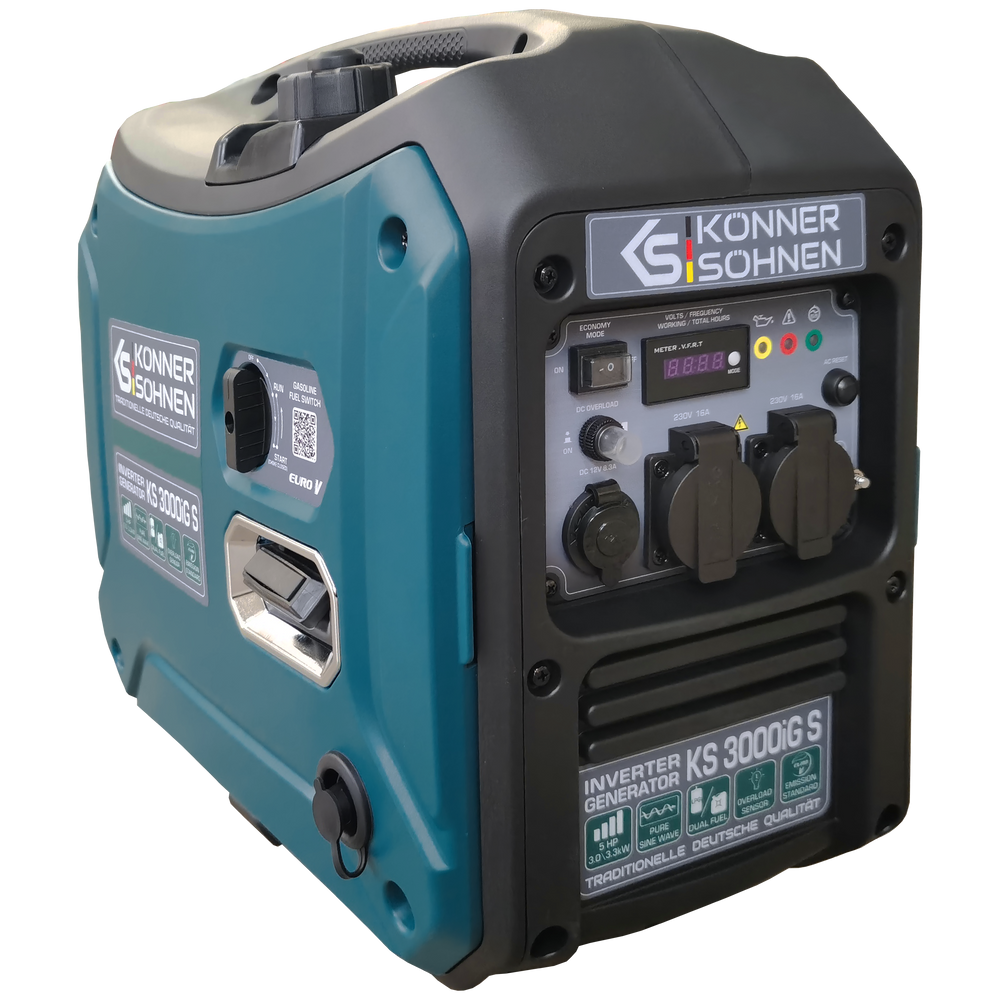 LPG/bensiini-invertterigeneraattori KS 3000iG S
