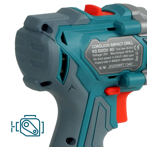 Berbequim com motor sem escovas