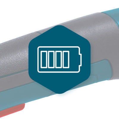 Integrerad 2000 mAh Batteri