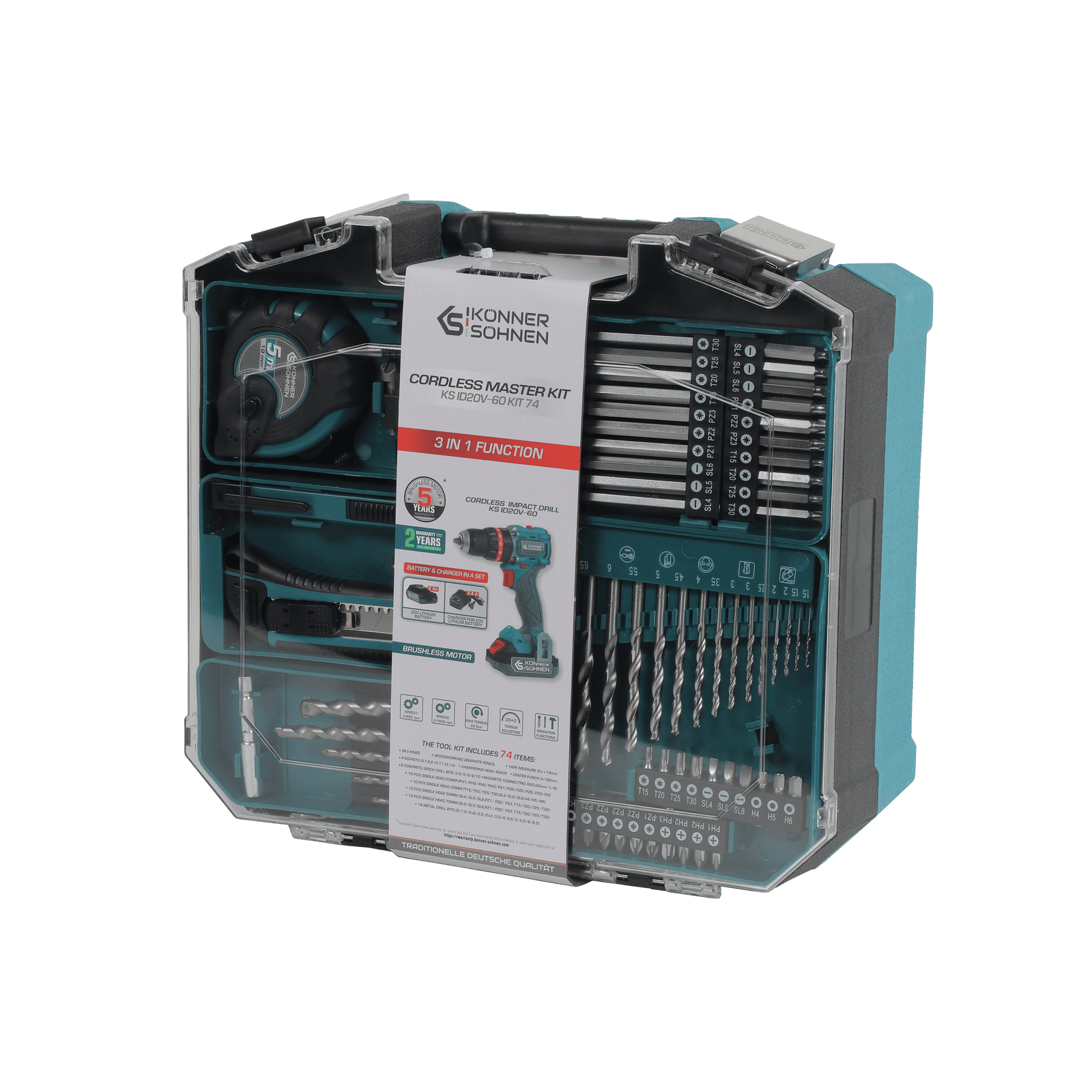 Bezdrátová Sada Master KS ID20V-60 KIT 74