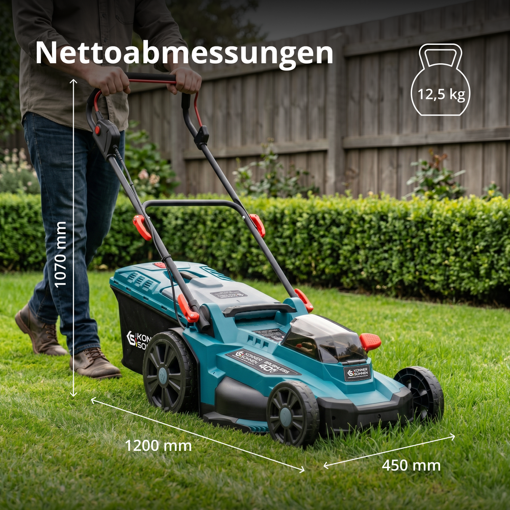 Aktion Rasenpflege-Set KS 43LM-BCT40V-SET