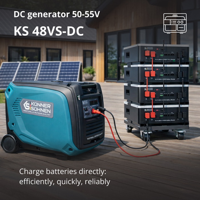 KS 48VS-DC Likströmsgenerator, version 50–55V