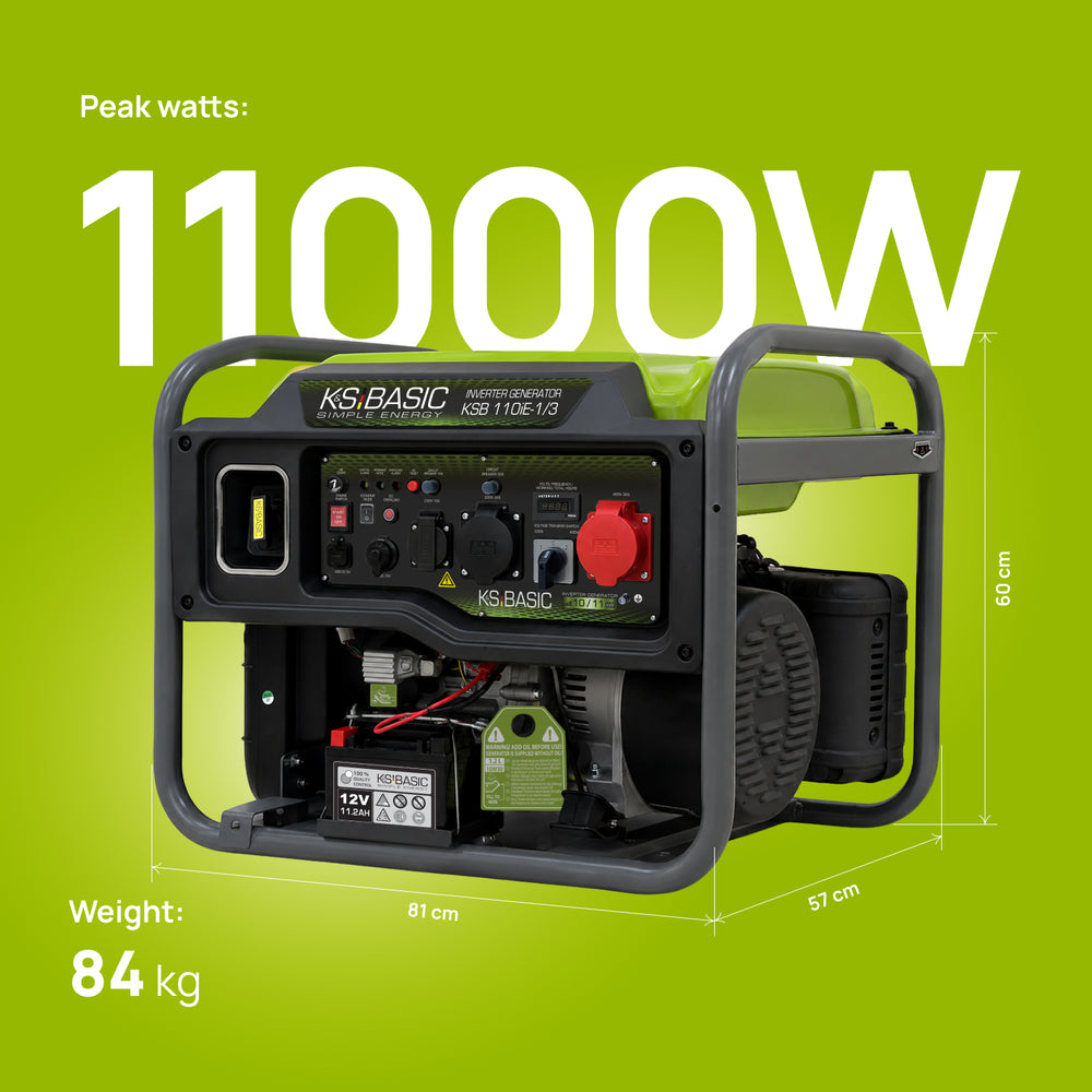 Inverter generátor KSB 110iE-1/3
