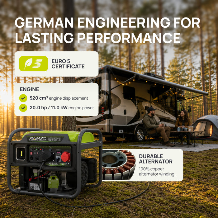 Inverter generátor KSB 110iE-1/3