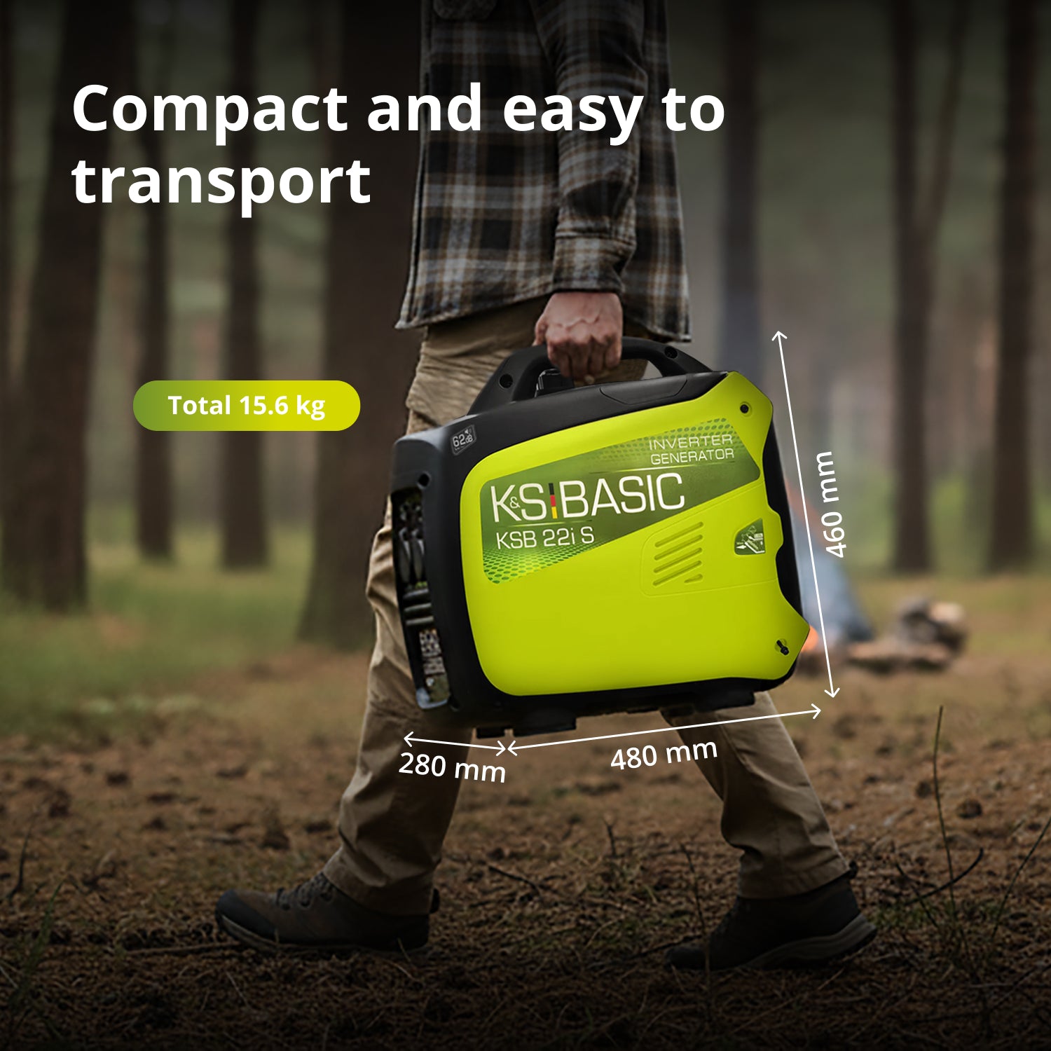Invertergenerator KSB 22i S