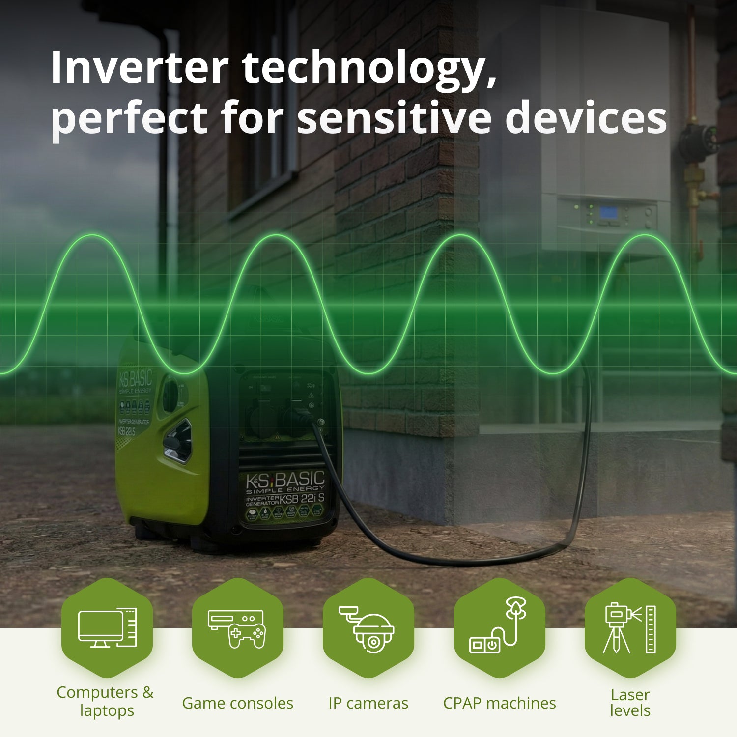 Invertergenerator KSB 22i S