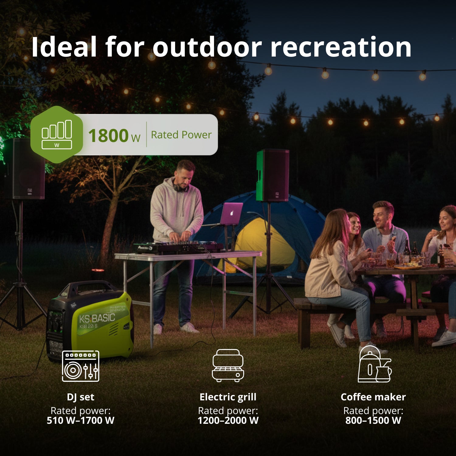 Invertergenerator KSB 22i S