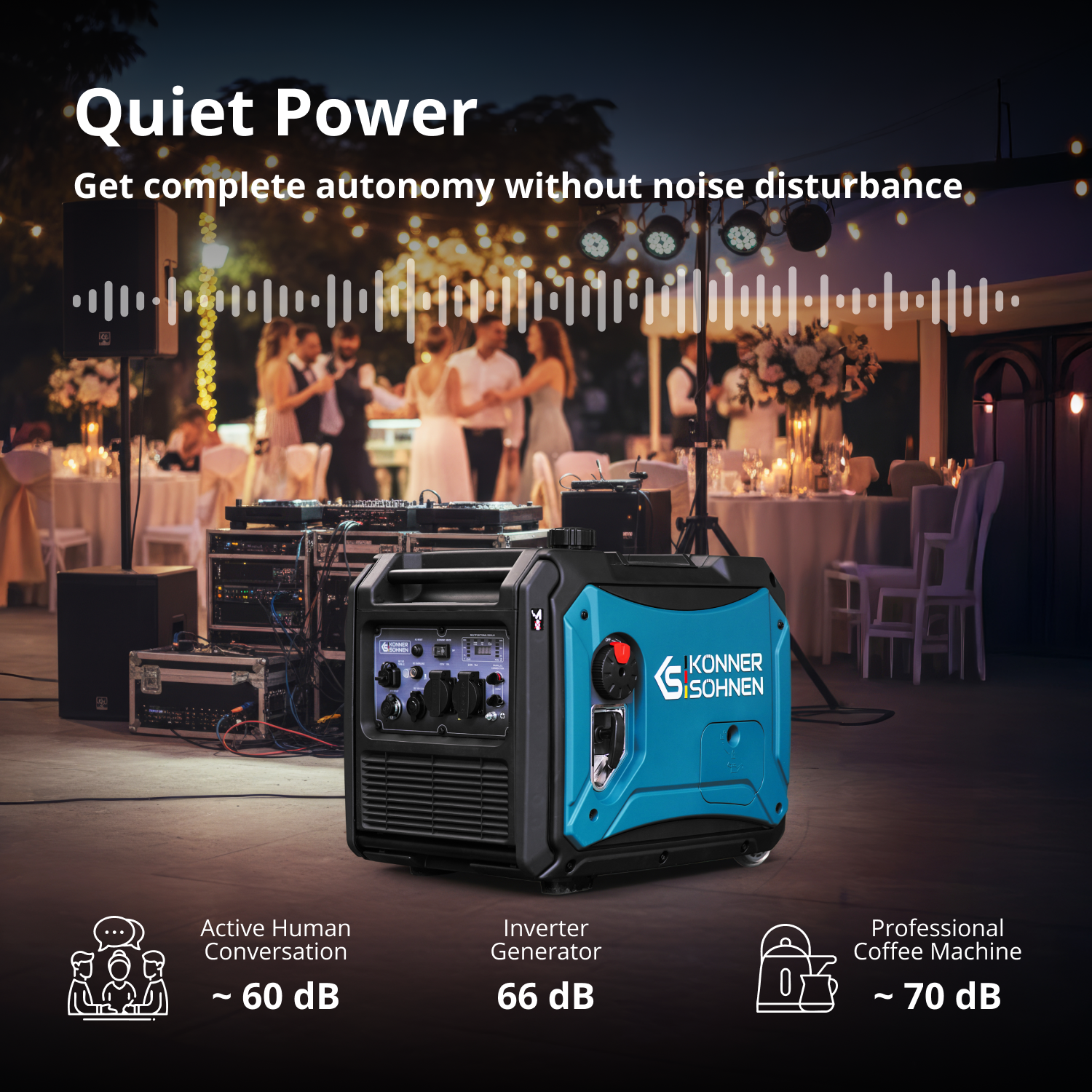 Invertorový generátor KS 4000iE S