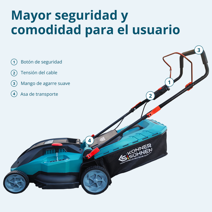 Cortacésped eléctrico KS 38LM16-BL