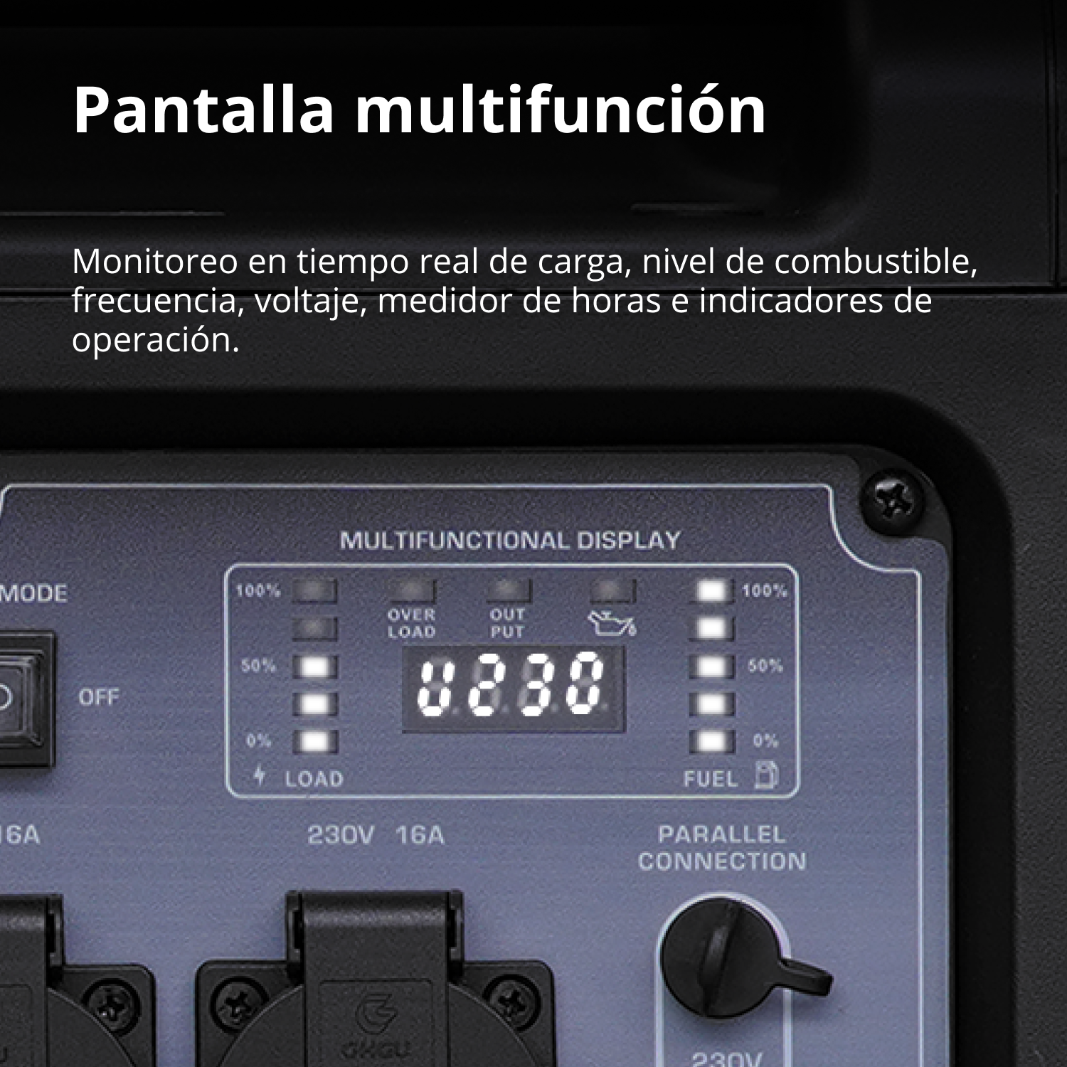 Generador inverter híbrido de gas/gasolina KS 4000iEG S