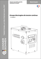 Générateur à Tension Constante KS 24VM_DC