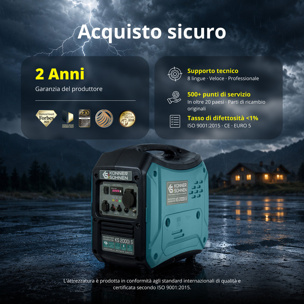 Generatore di inverter KS 2000i S