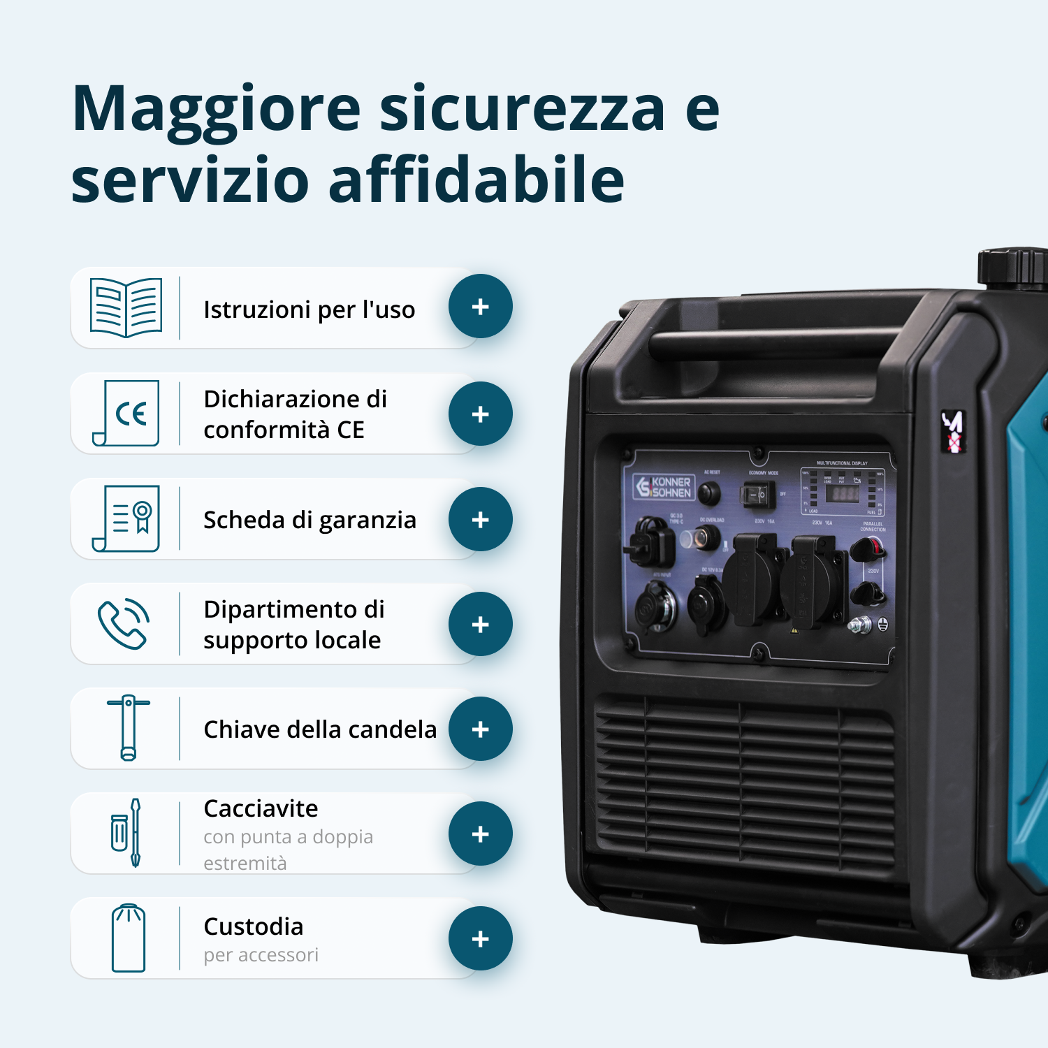 Generatore di inverter KS 4000iE S
