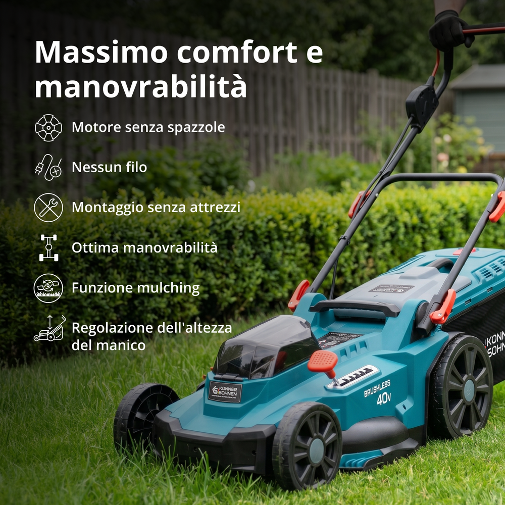 Tosaerba senza fili KS 43LM-40V