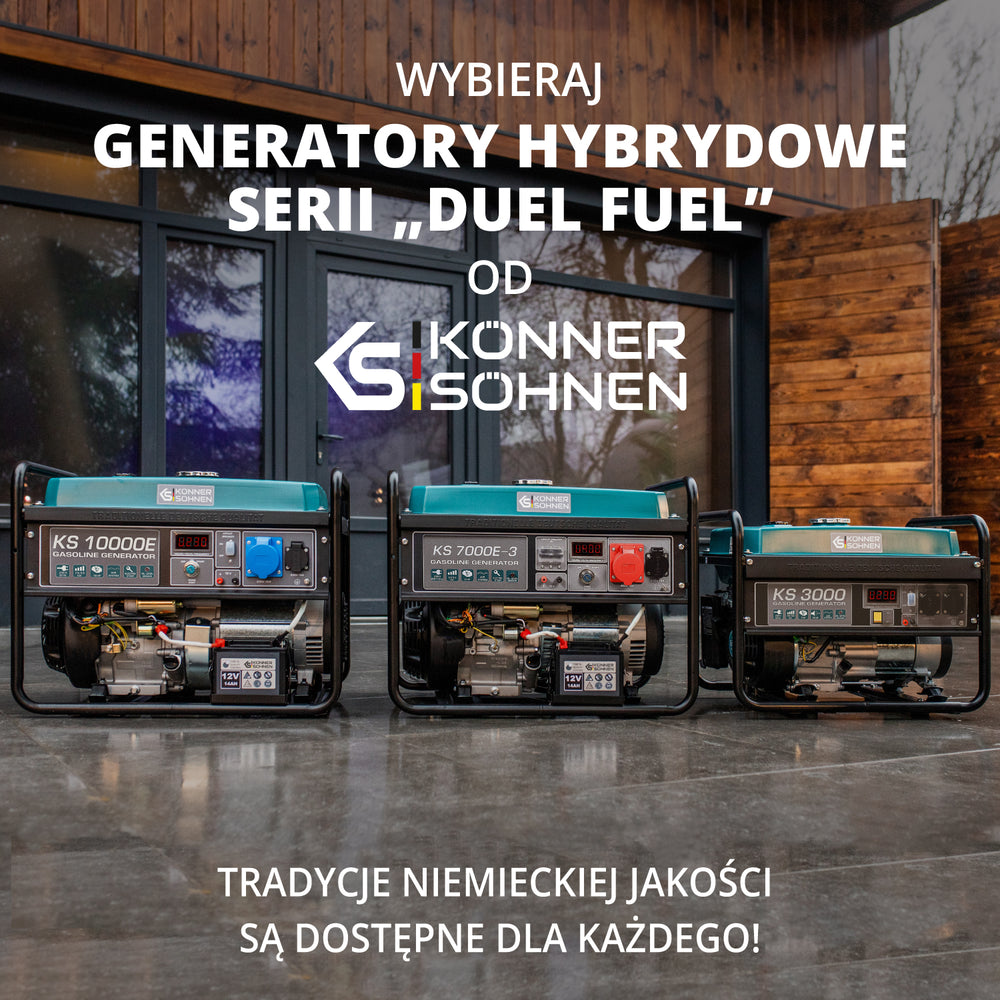 Generator LPG/Benzyna „Könner & Söhnen” KS 3000G