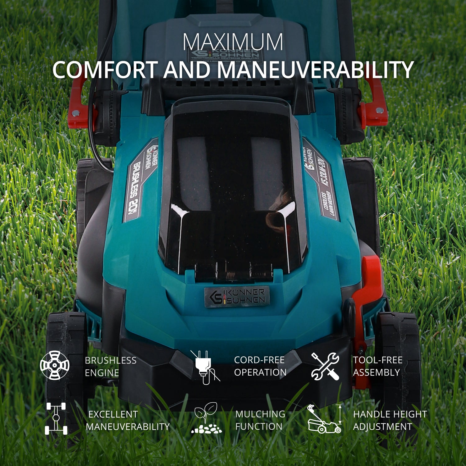 Snoerloze grasmaaier KS 33LM-20V
