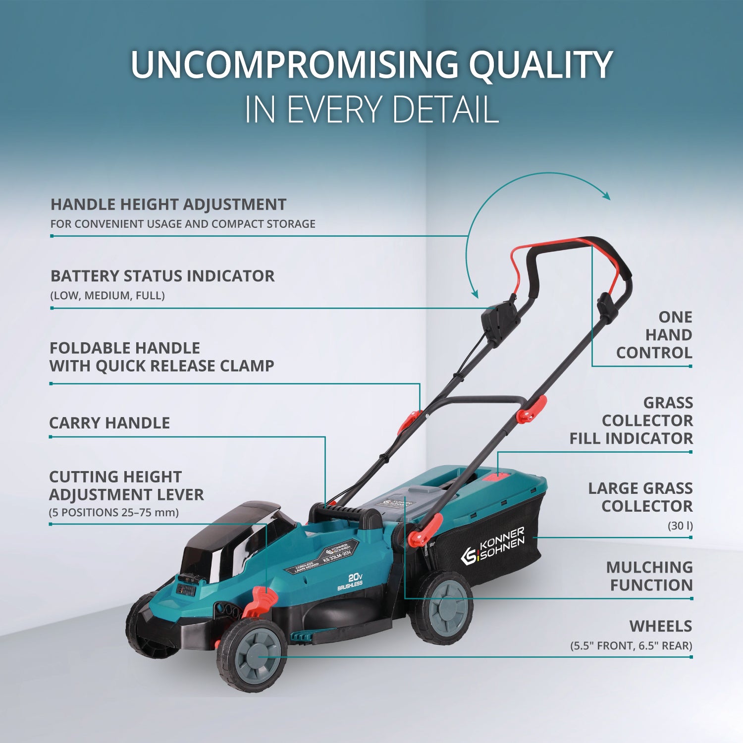 Snoerloze grasmaaier KS 33LM-20V