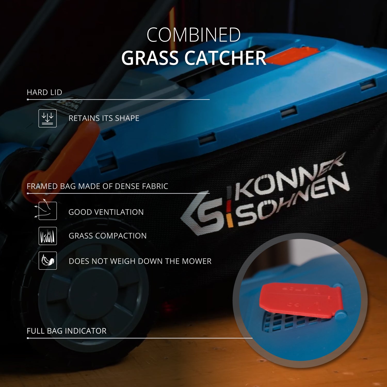 Snoerloze grasmaaier KS 33LM-20V