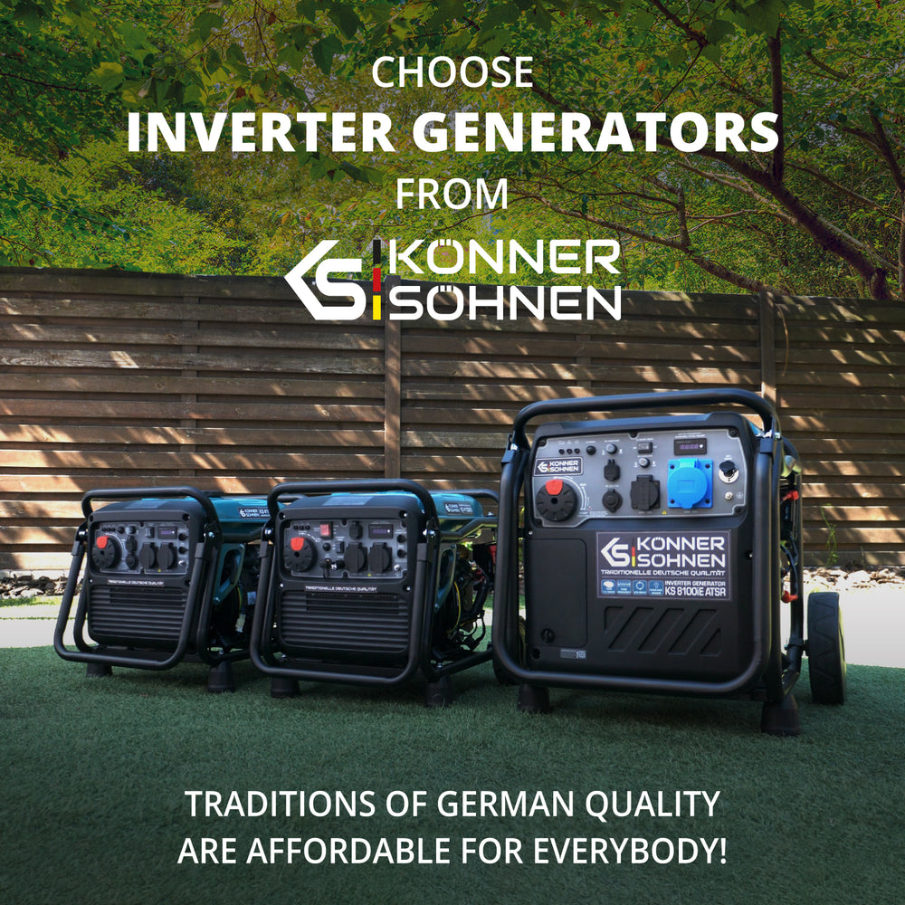 LPG/benzin inverteres generátor KS 4100iEG
