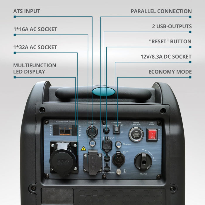 Gerador inversor KS 5500iE S ATSR