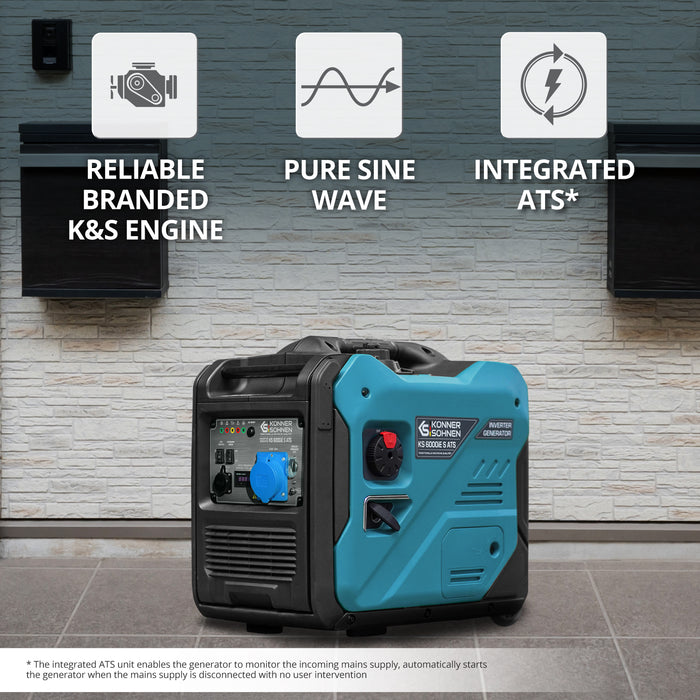 Generatore di inverter KS 6000iE S ATS