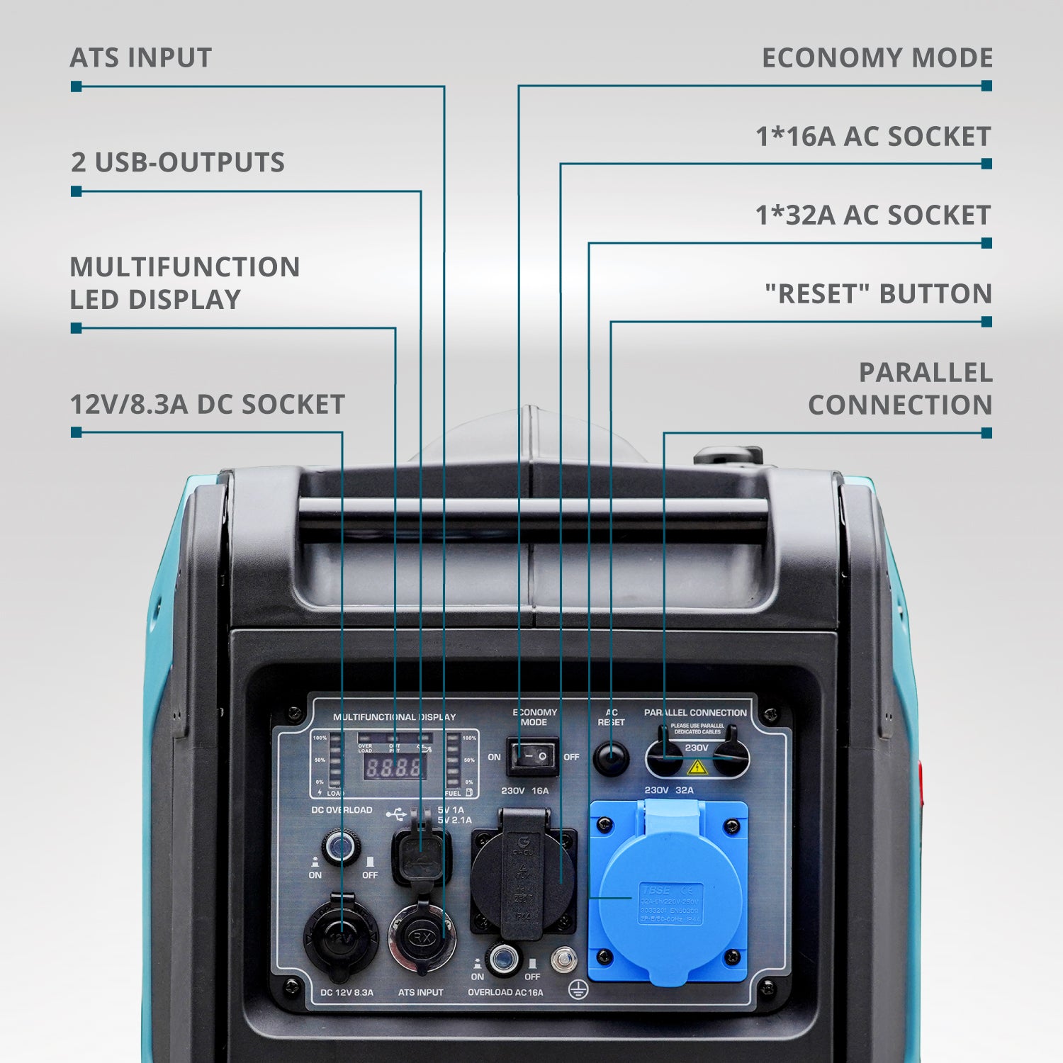 Generatore di inverter KS 6000iE S