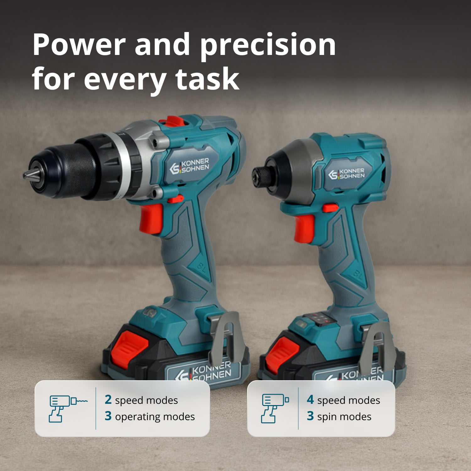 KS IDISD 20V SET 2 Cordless Master Set 2in1