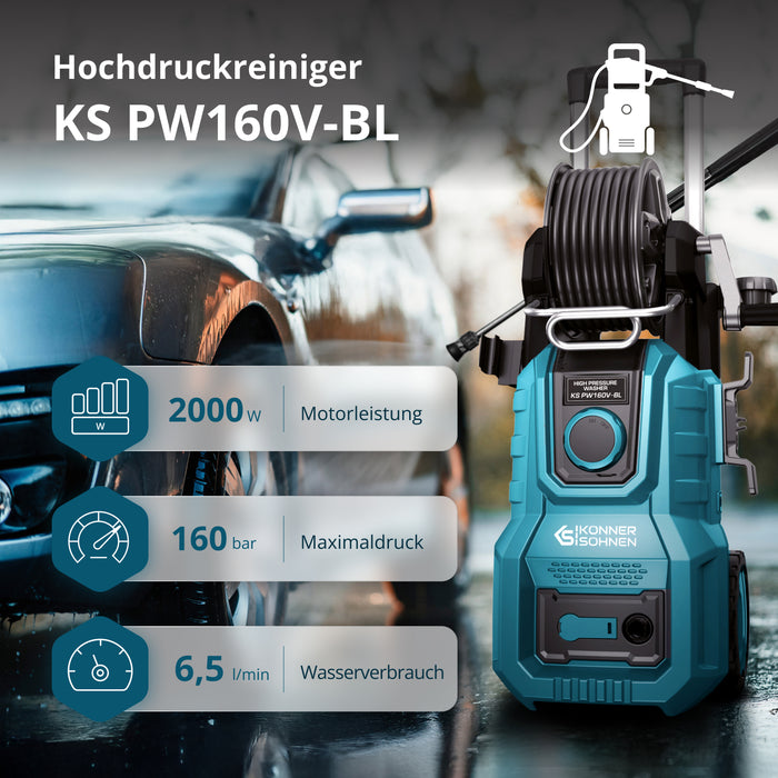 Hochdruckreiniger  KS PW160V-BL