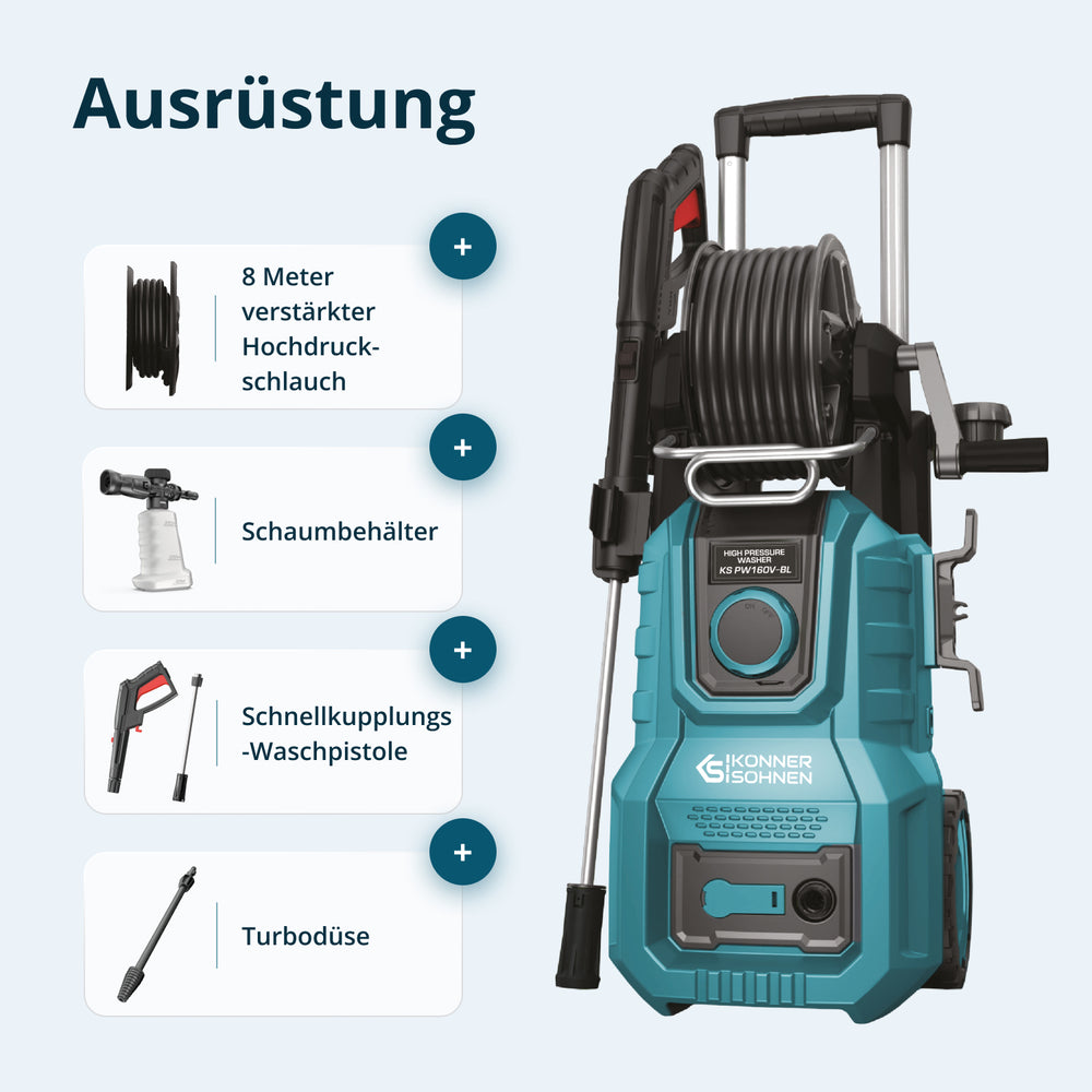 Hochdruckreiniger  KS PW160V-BL