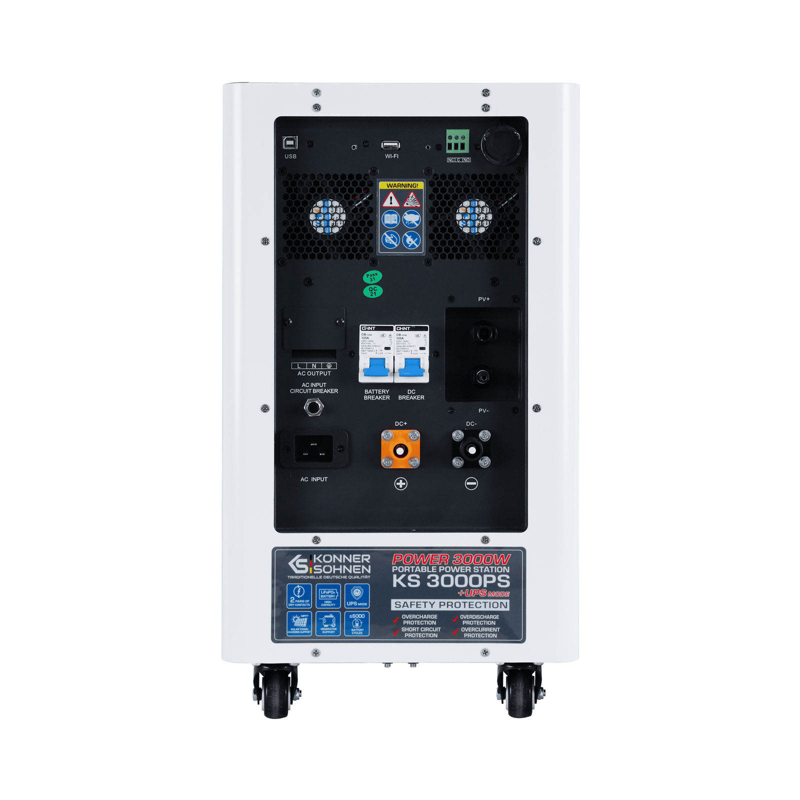 Centrală electrică portabilă 3-în-1 KS 3000PS