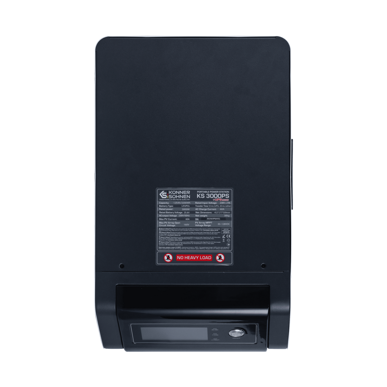 Centrală electrică portabilă 3-în-1 KS 3000PS