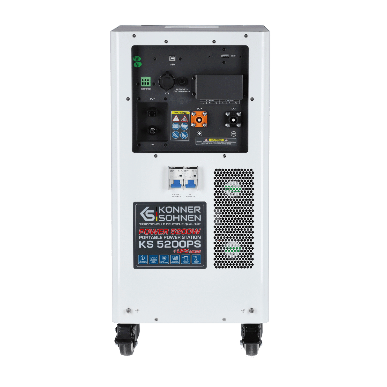 Kannettava virtalähde KS 5200PS