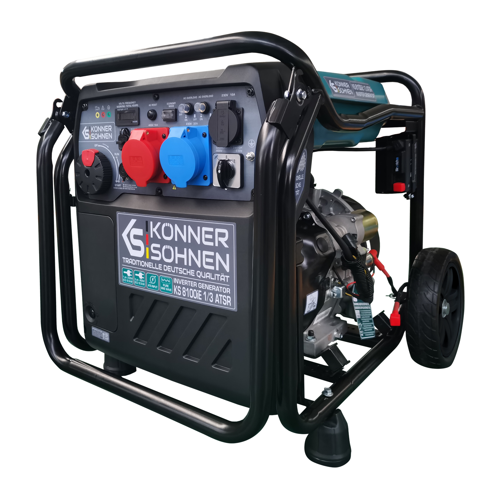 Generador inverter KS 8100iE 1/3 ATSR