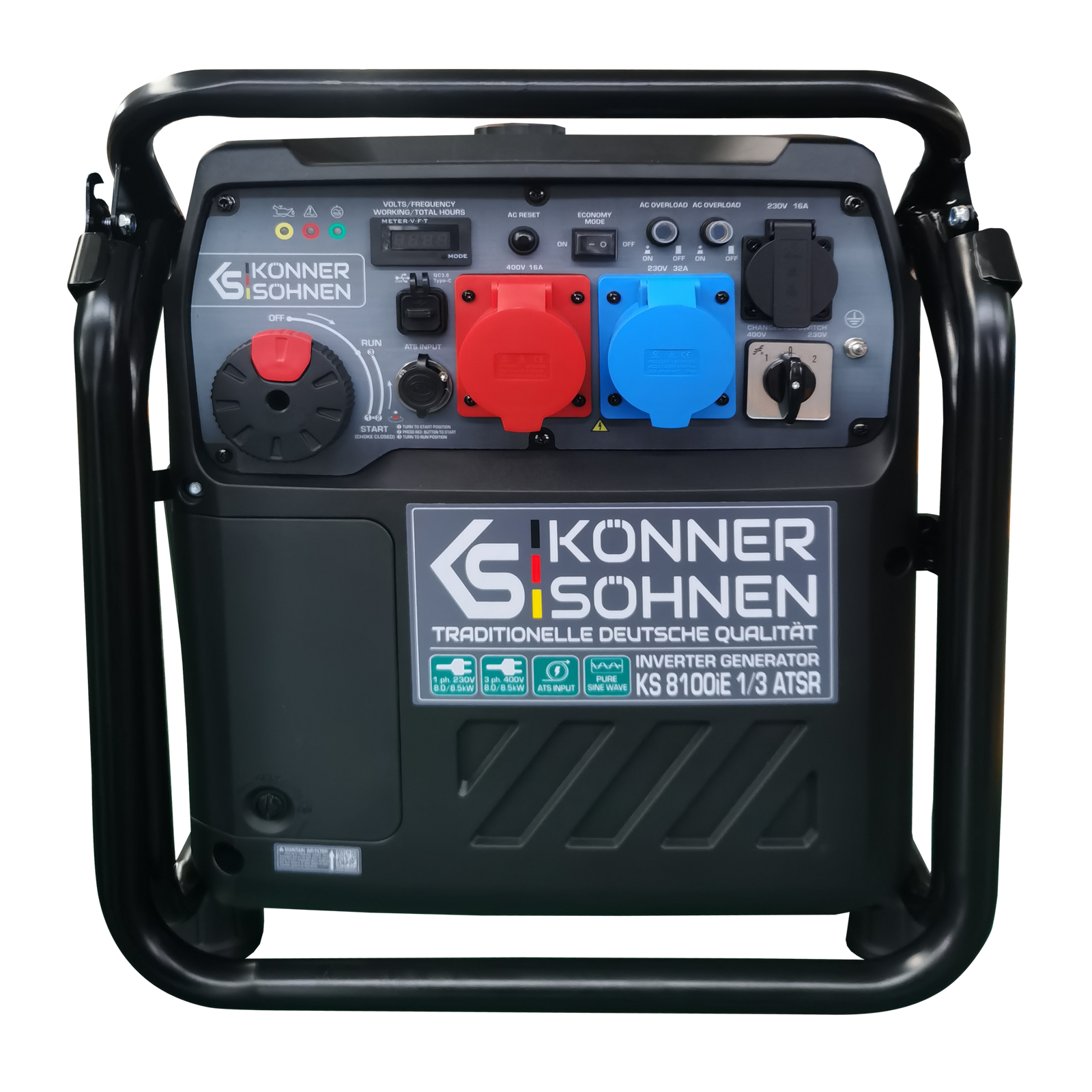 Generador inverter KS 8100iE 1/3 ATSR