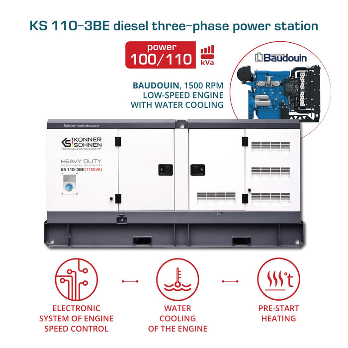 Diesel Trefas Kraftstation KS 110-3BE