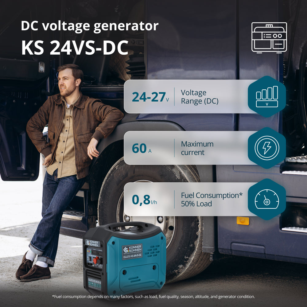 Gerador de Tensão Constante KS 24VS-DC