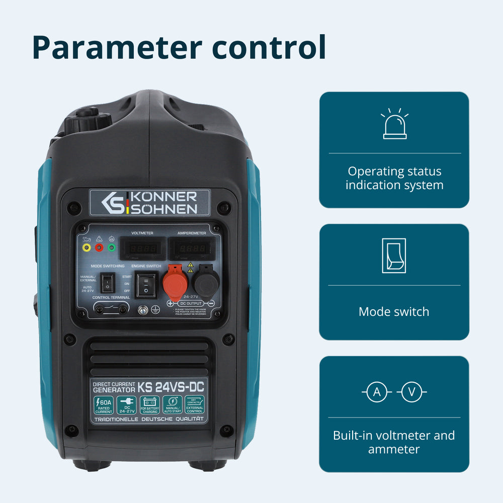 Gerador de Tensão Constante KS 24VS-DC