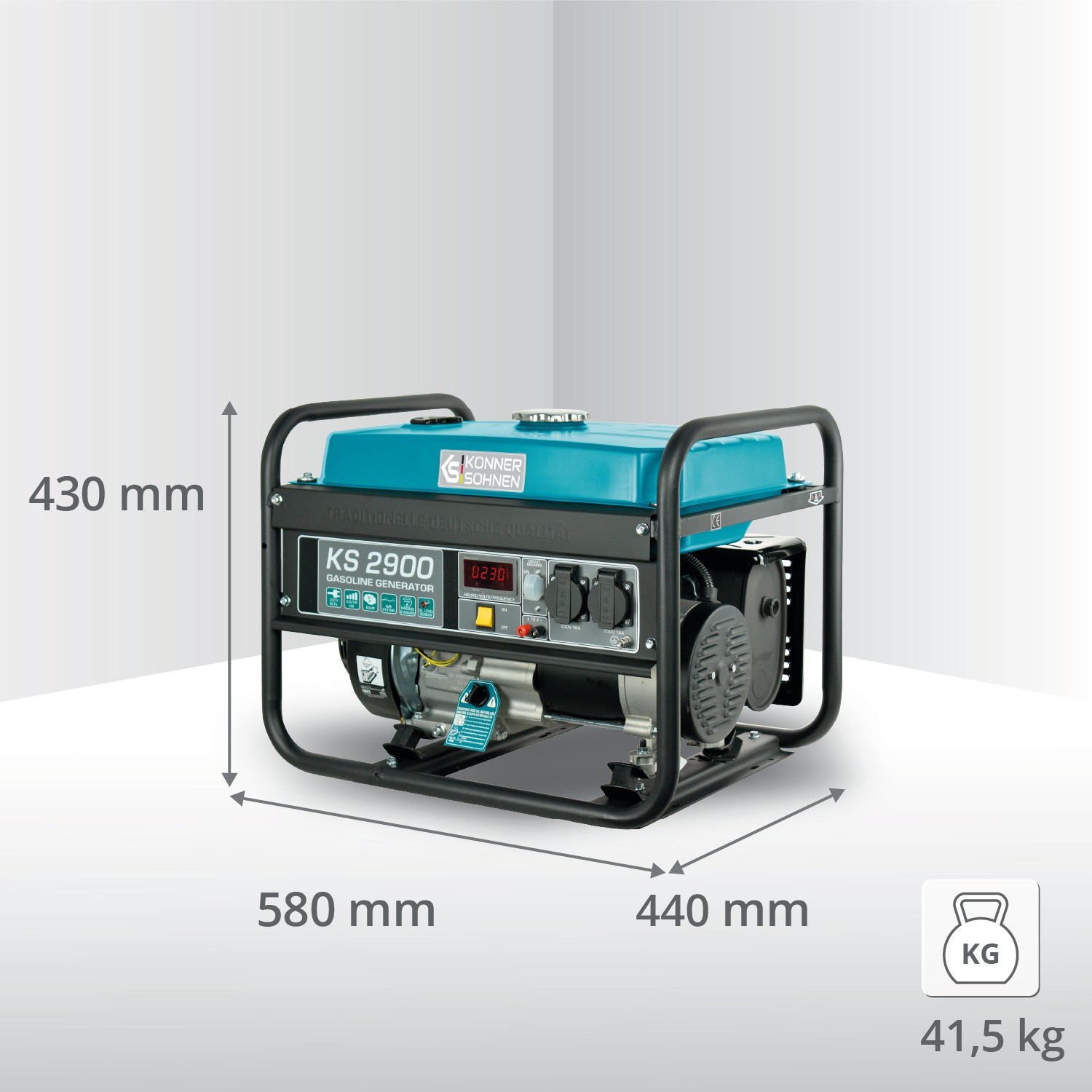 Benzinegenerator "Könner & Söhnen" KS 2900