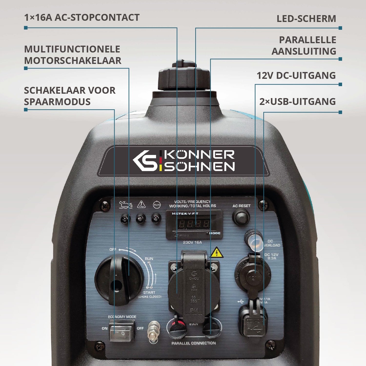 Invertergenerator KS 3100i S