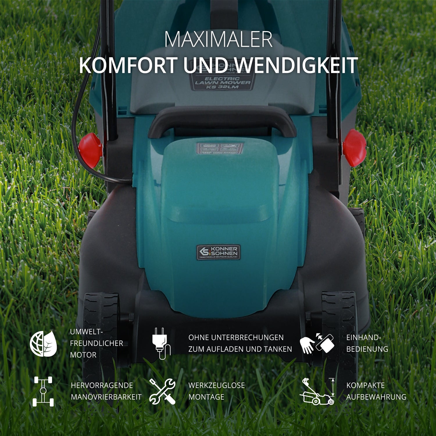 Elektrischer Rasenmäher KS 32LM